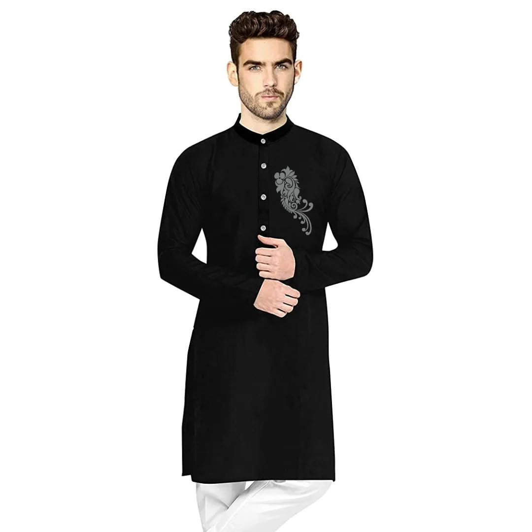 Chest Motif Stylish Kurta