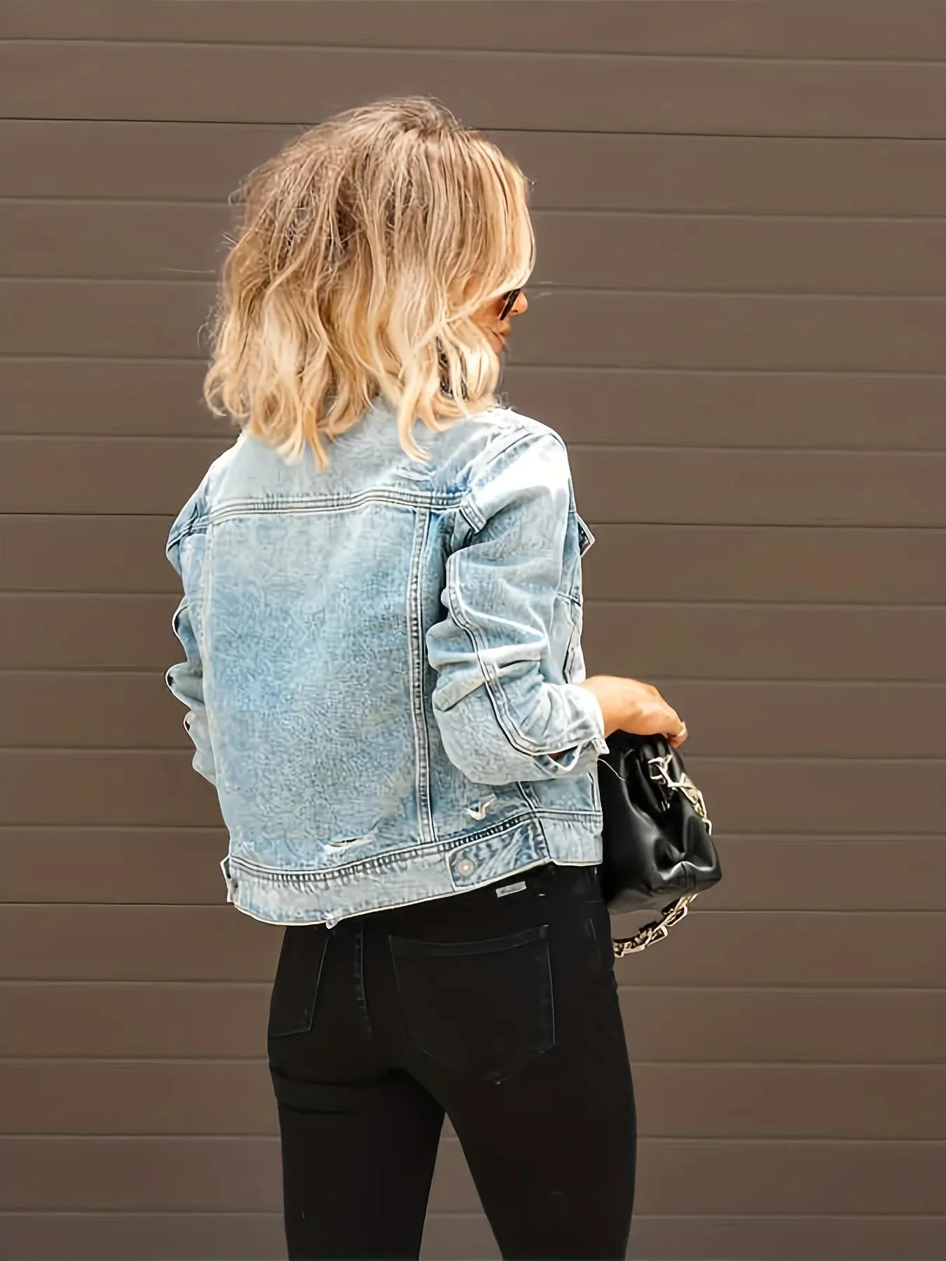 Chic Elegant Denim Jacket