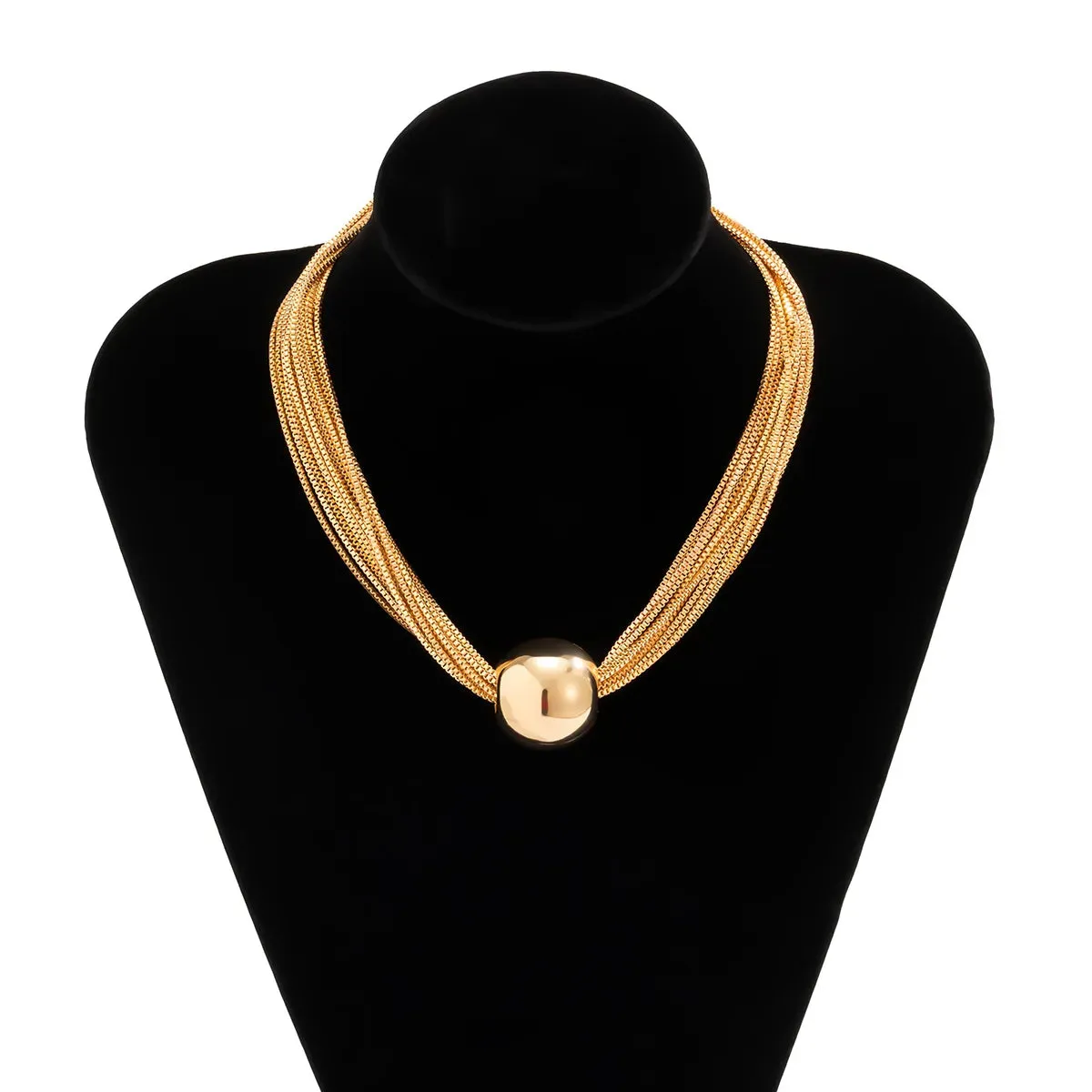 Chic Multilayer Choker Necklace