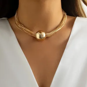 Chic Multilayer Choker Necklace