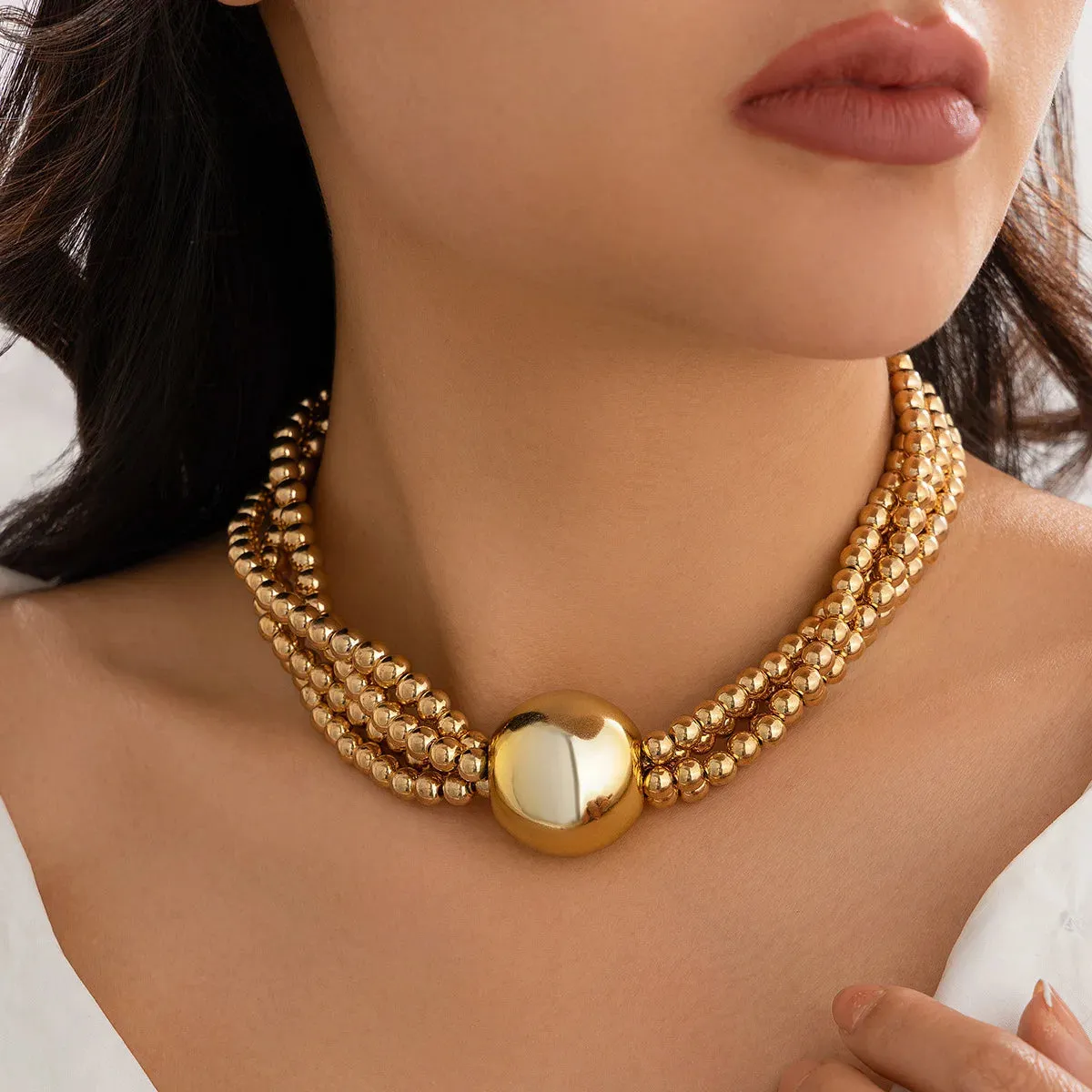 Chic Multilayer Choker Necklace