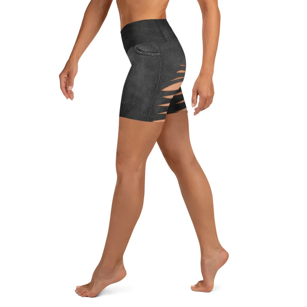 Chic Slits Yoga Shorts