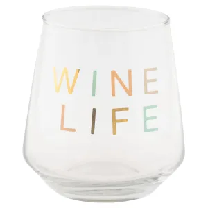 Chic Stemless Wine Glass