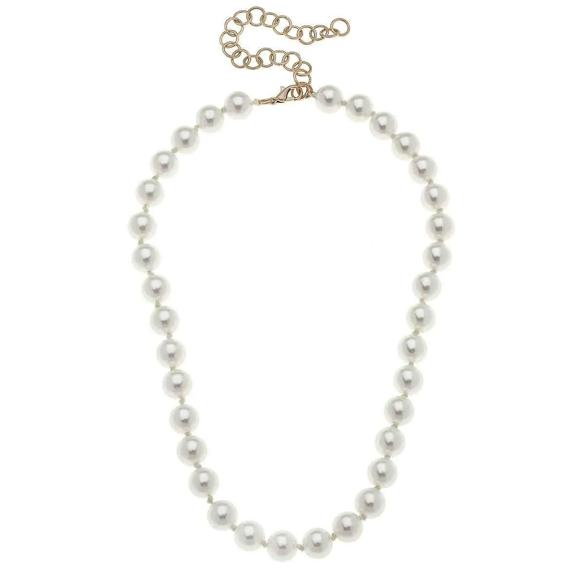 Chloe Beaded Pearl Necklace