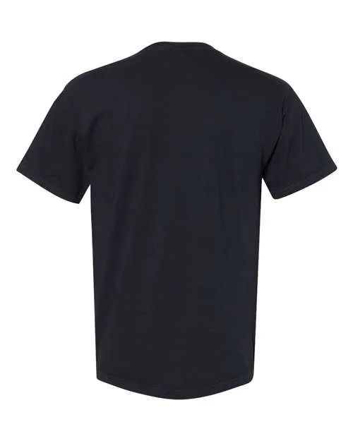 Comfort Colors Garment-Dyed Heavyweight Pocket T-Shirt 6030 Black