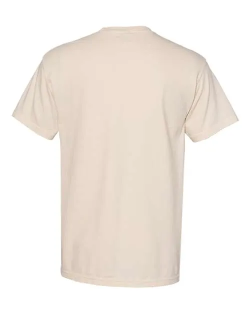 Comfort Colors Garment-Dyed Heavyweight Pocket T-Shirt 6030 Ivory