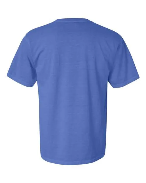 Comfort Colors Garment-Dyed Heavyweight T-Shirt 1717 Flo Blue