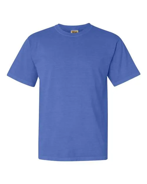 Comfort Colors Garment-Dyed Heavyweight T-Shirt 1717 Flo Blue