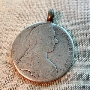 Copy of Ethiopian Coin Pendant, St. Theresa