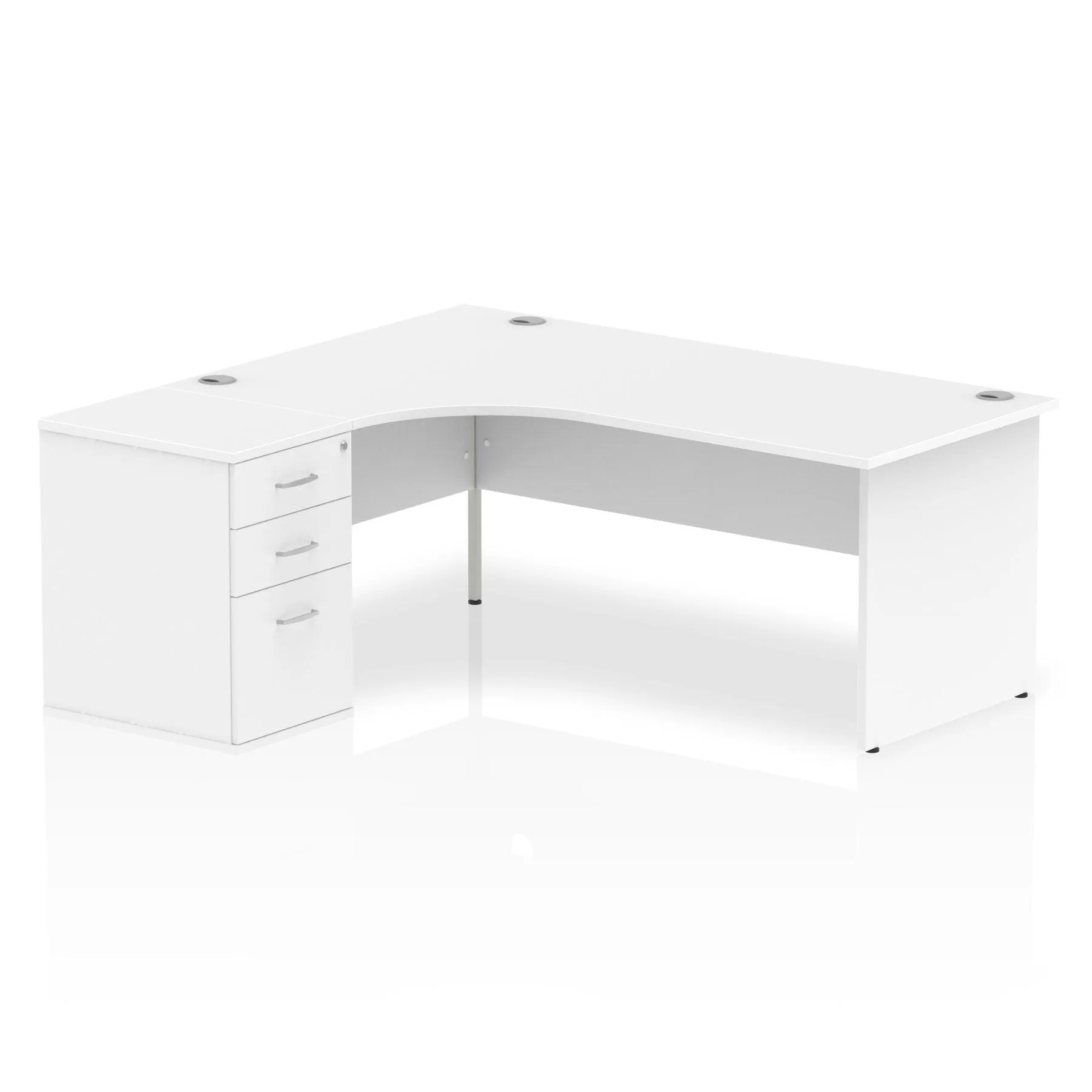 Corner Desk With Storage Drawers