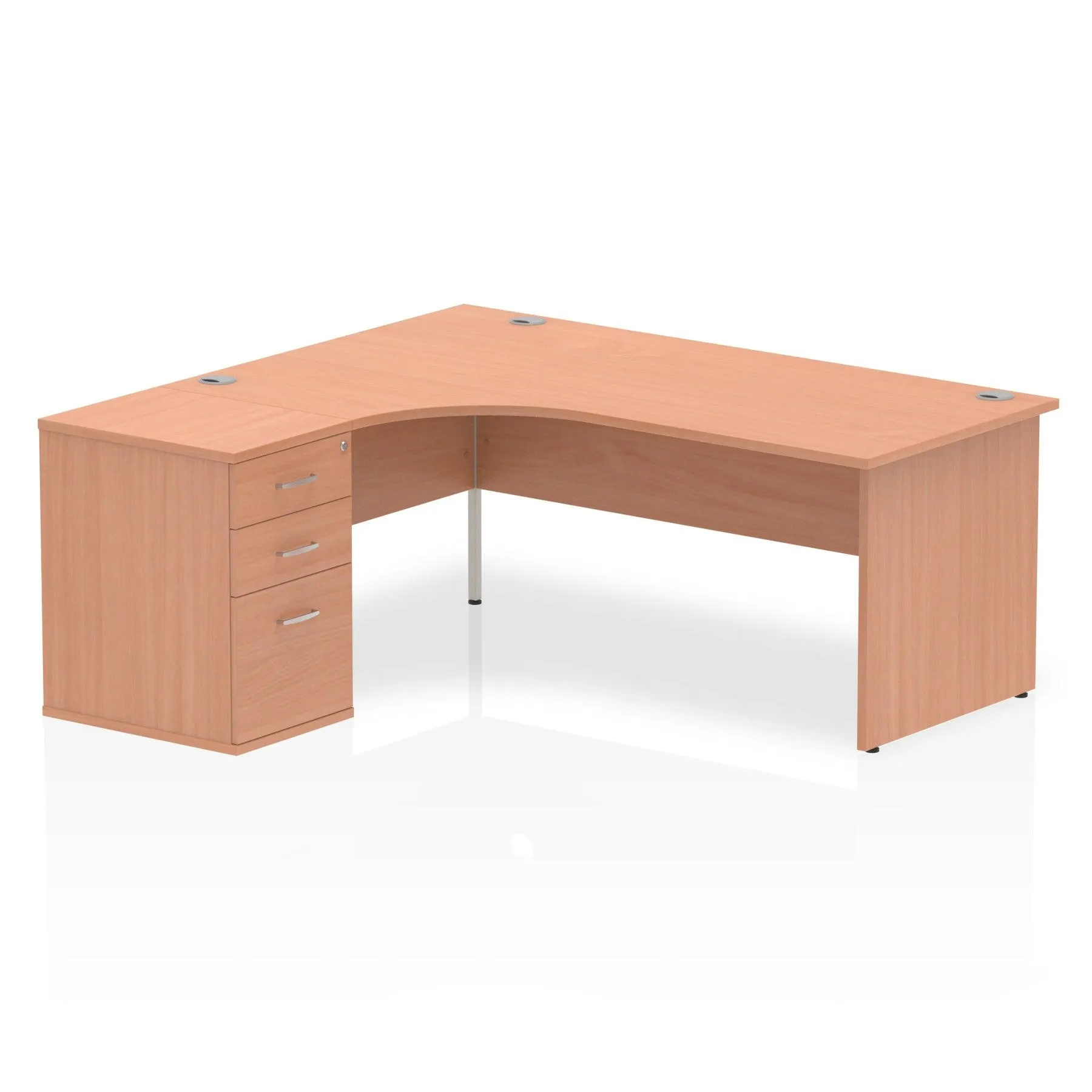 Corner Desk With Storage Drawers