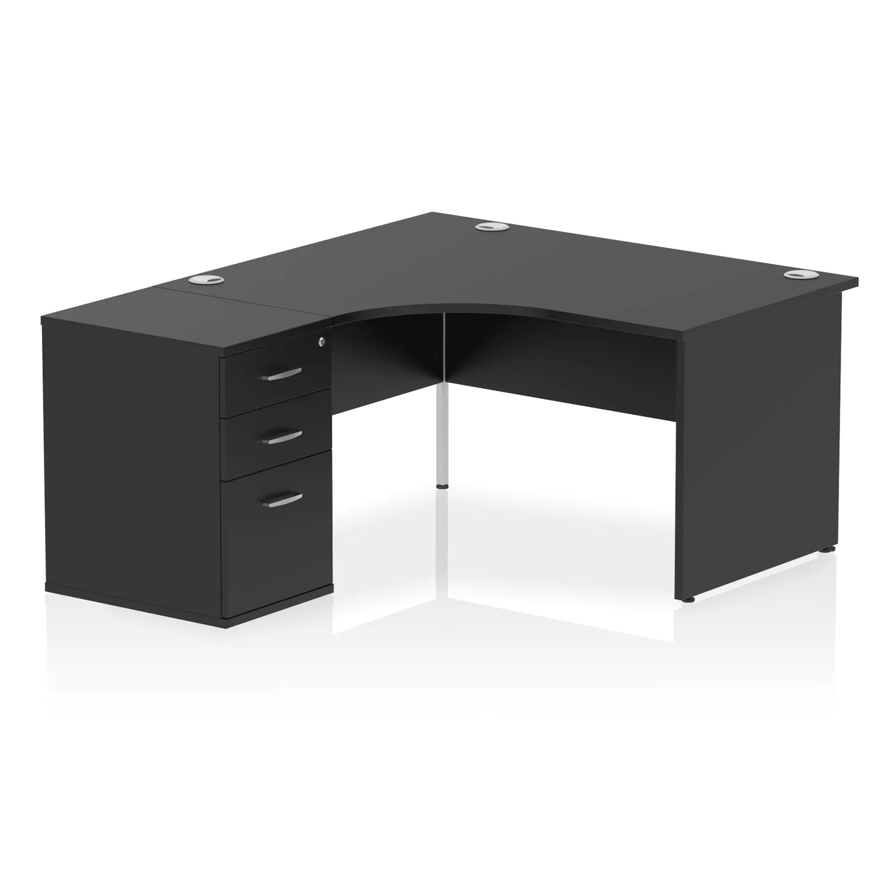 Corner Desk With Storage Drawers