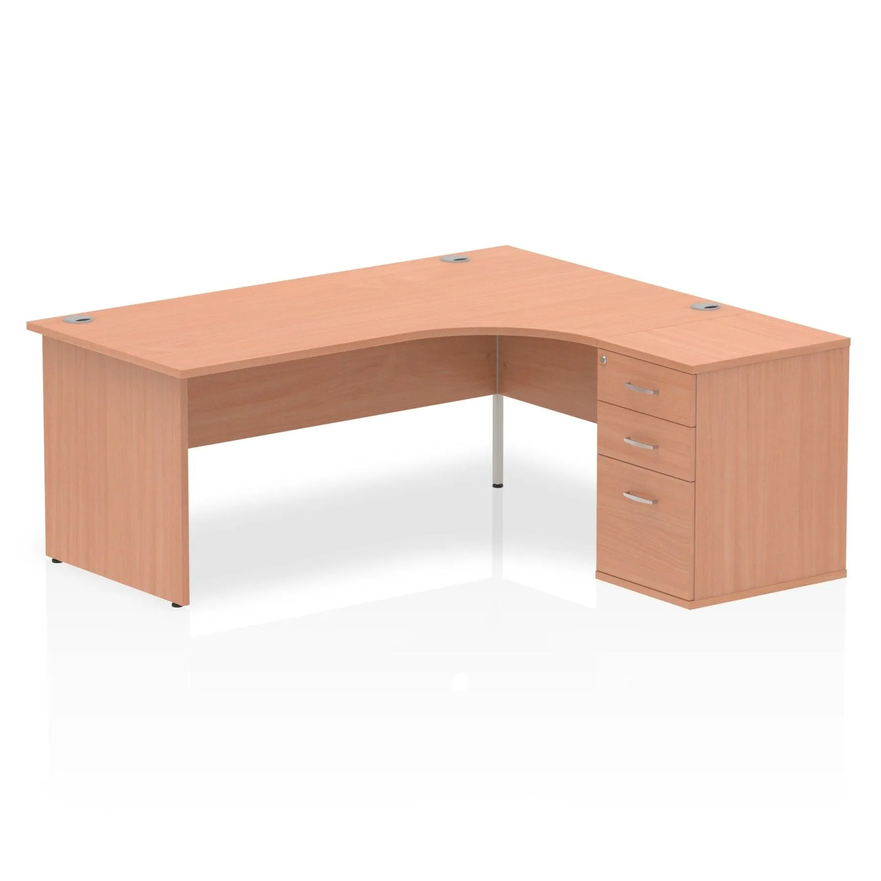 Corner Desk With Storage Drawers