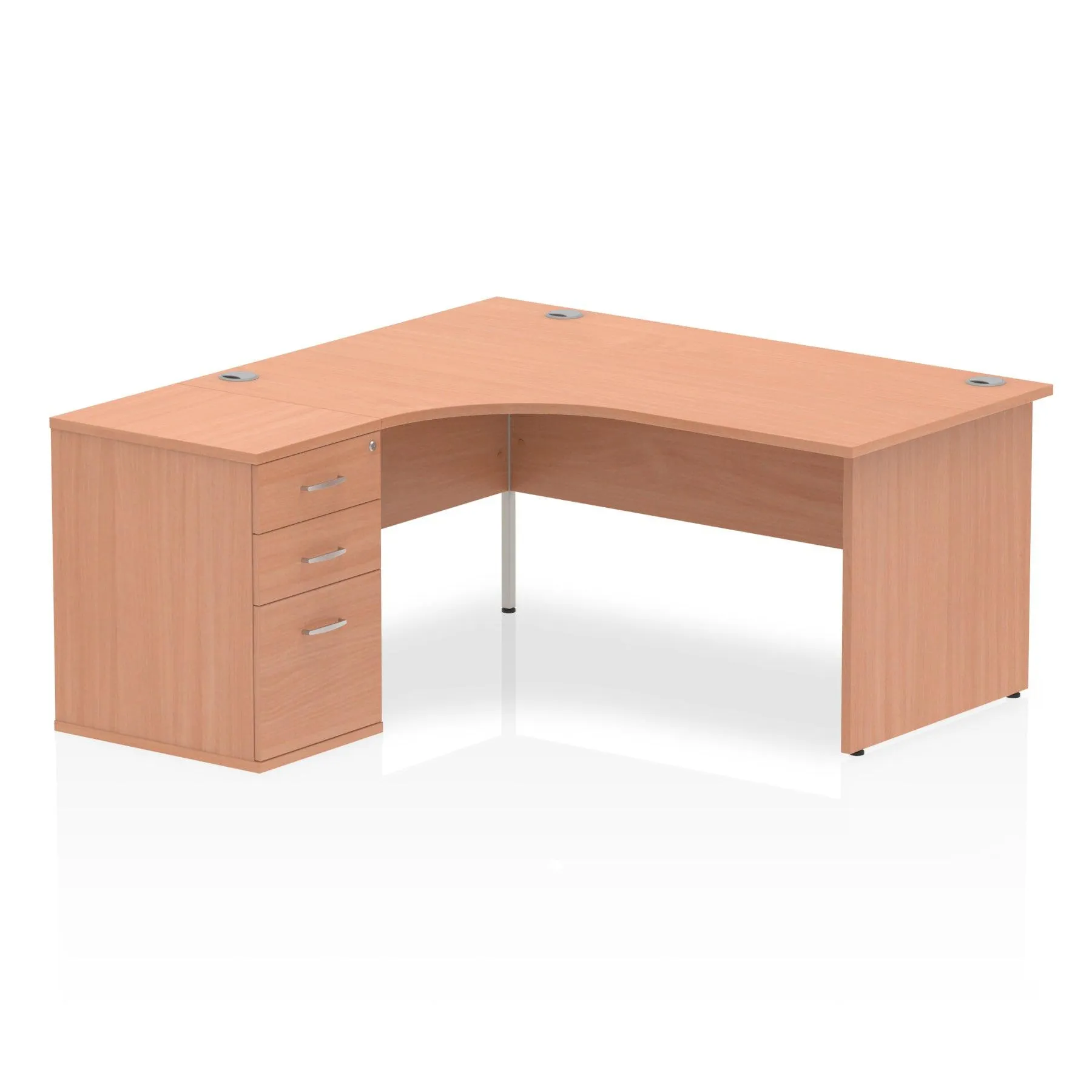 Corner Desk With Storage Drawers