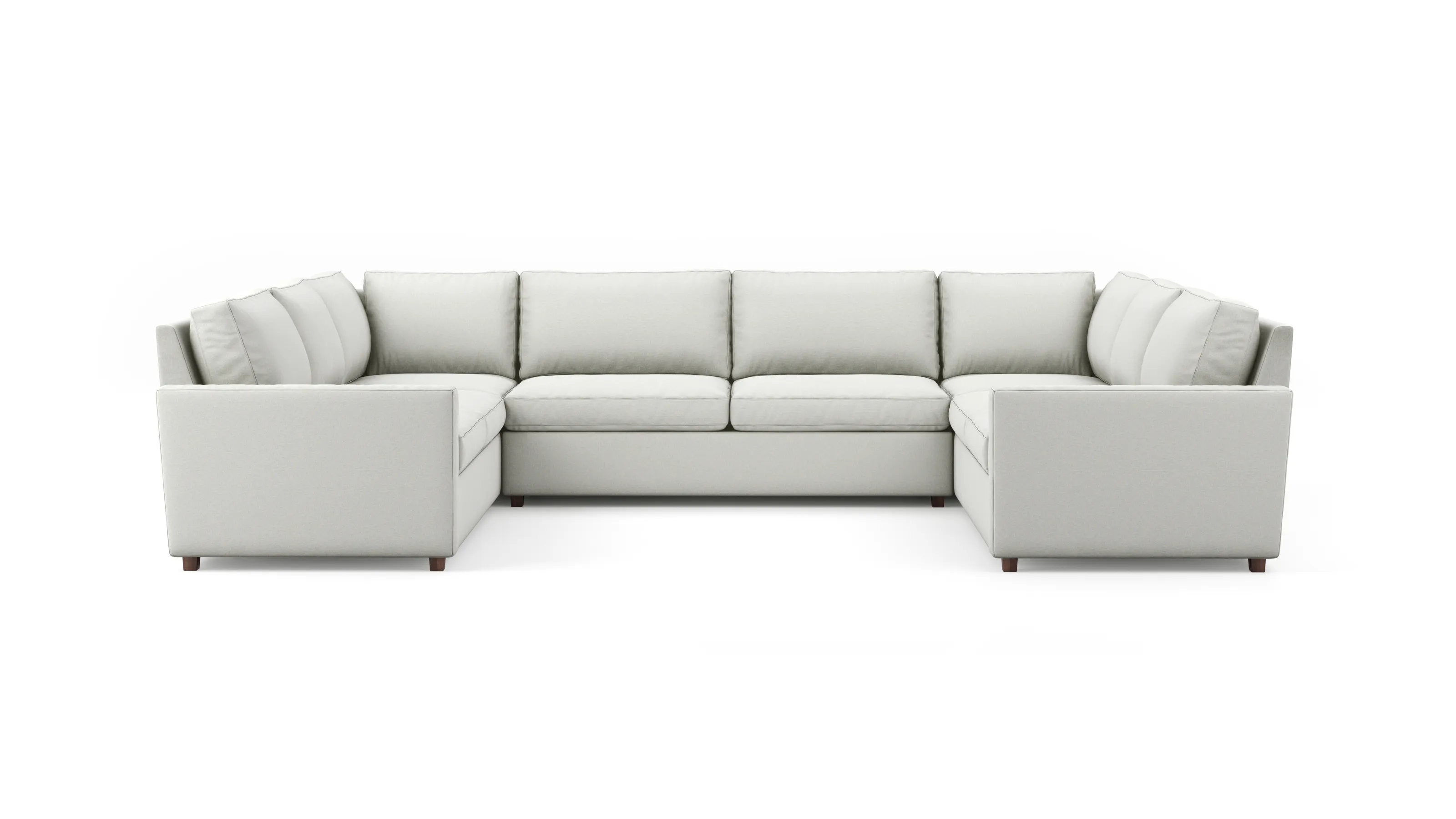 Couch Potato Lite U-Shaped Sectional (80" x 145" x 80",Standard)