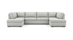 Couch Potato U-Shaped Bumper Sectional (Extra Deep) (85" x 156" x 85",Extra Deep)