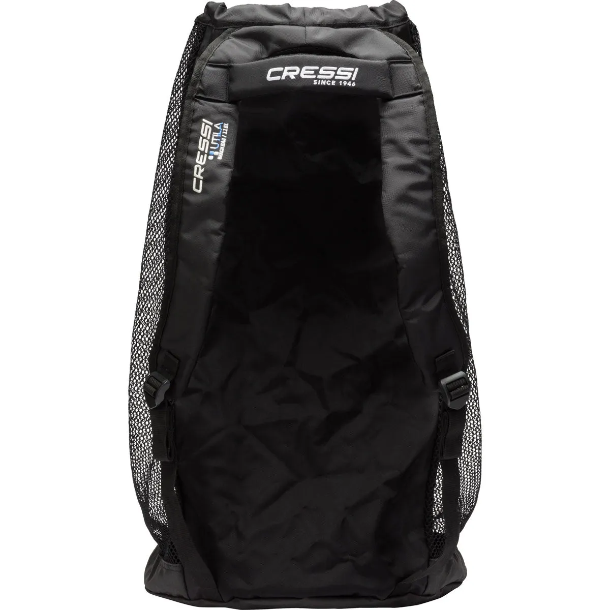 Cressi Utila Foldable Mesh Backpack-Black