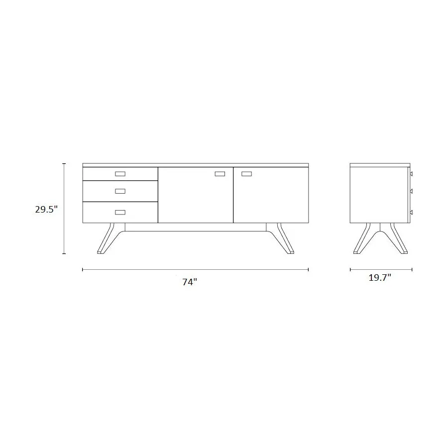 Cross Sideboard