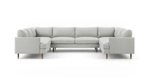 Crowd Pleaser U-Shaped Sectional (100" x 139" x 100")