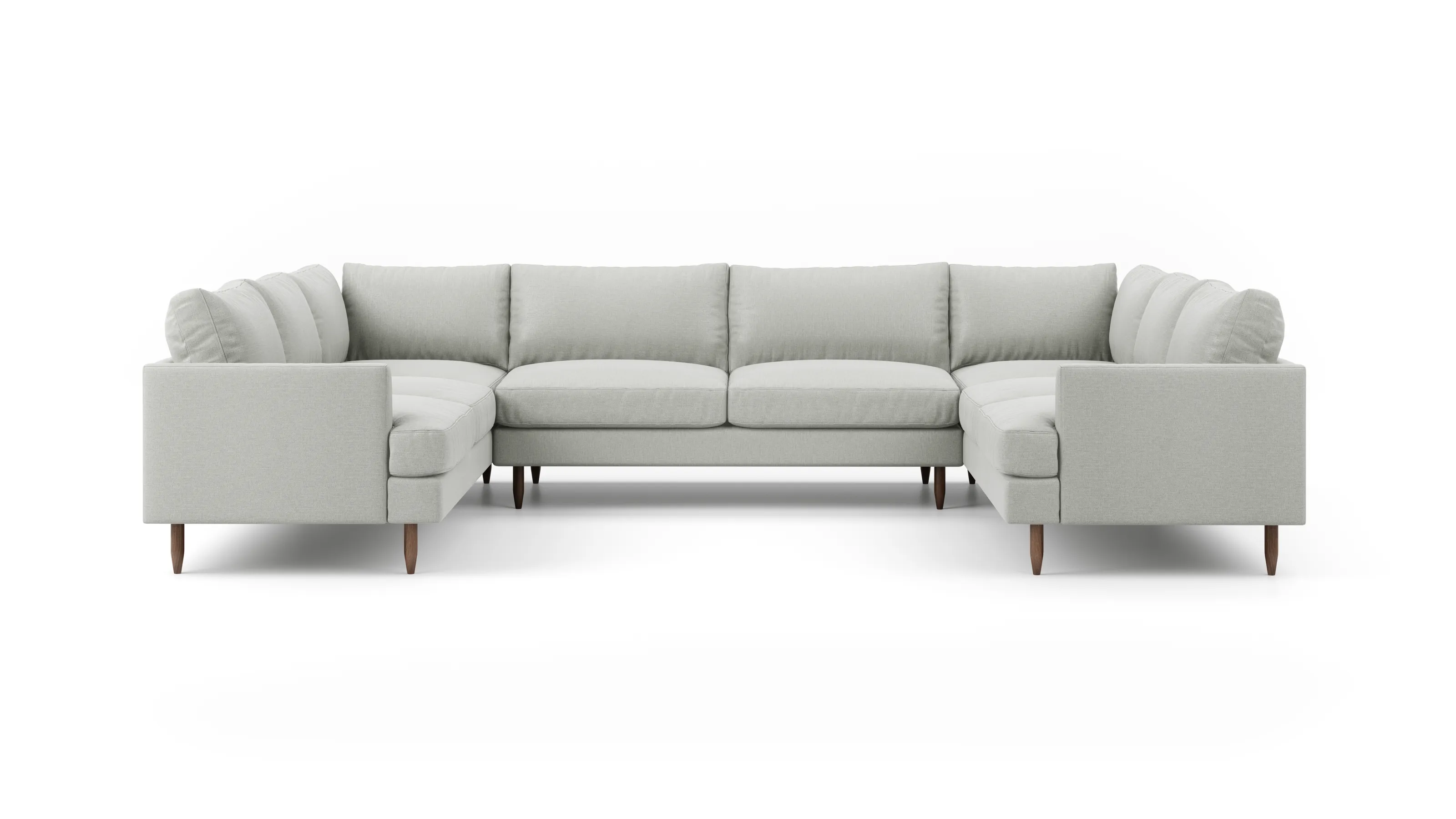 Crowd Pleaser U-Shaped Sectional (90" x 139" x 90")