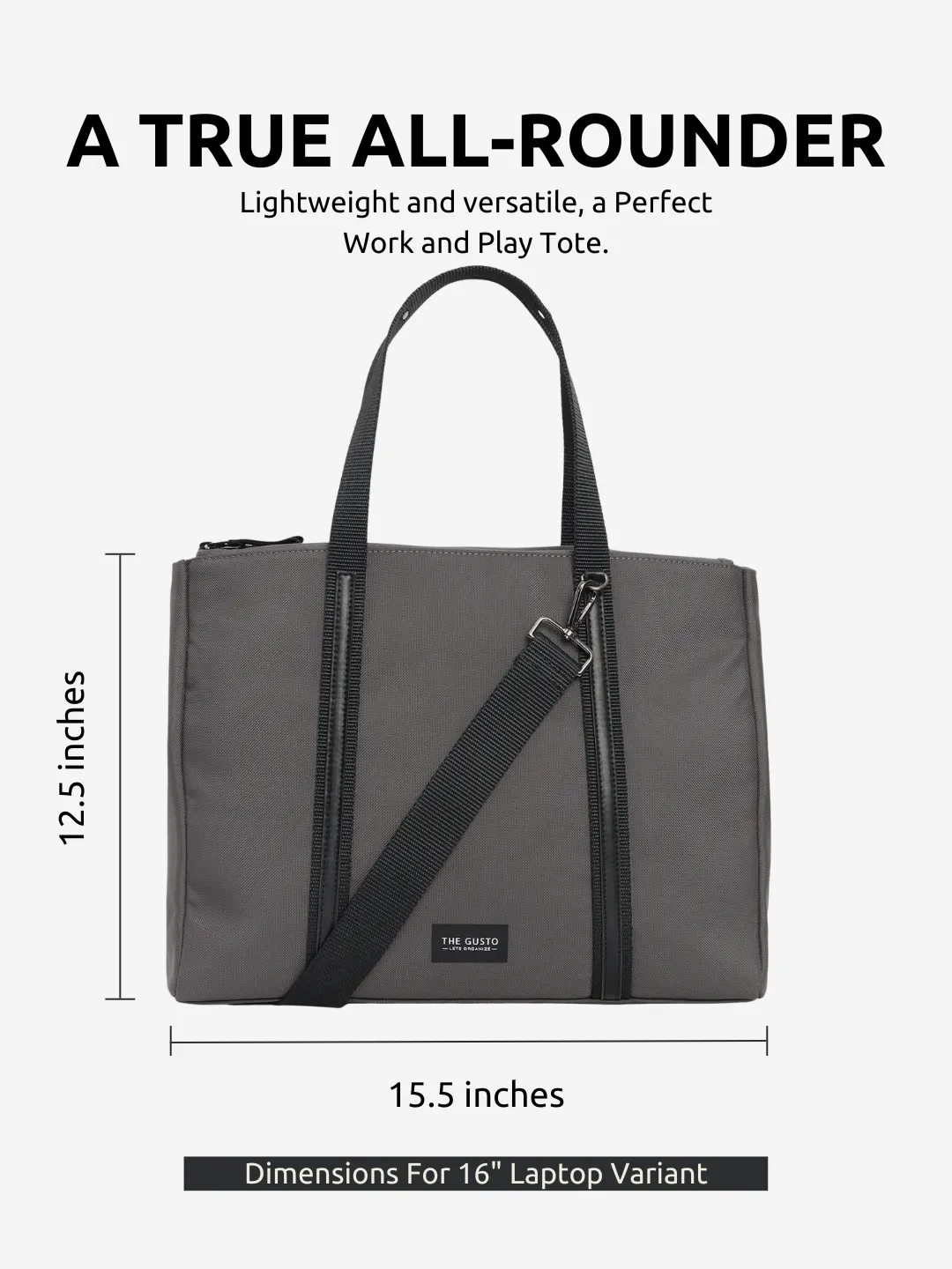 Cruiser Tote - Slate Grey