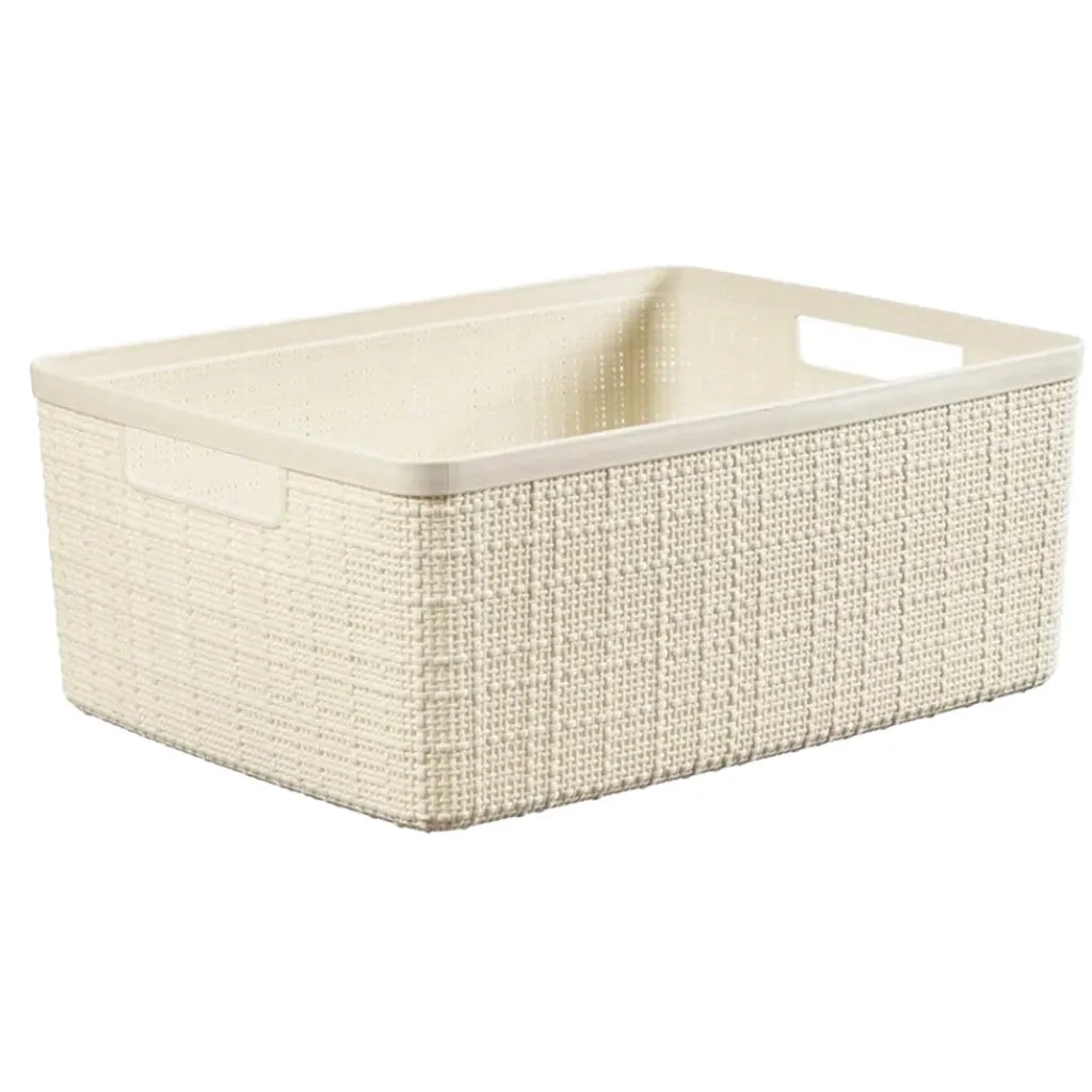 Curver Jute Basket (Medium) - 3 Pack