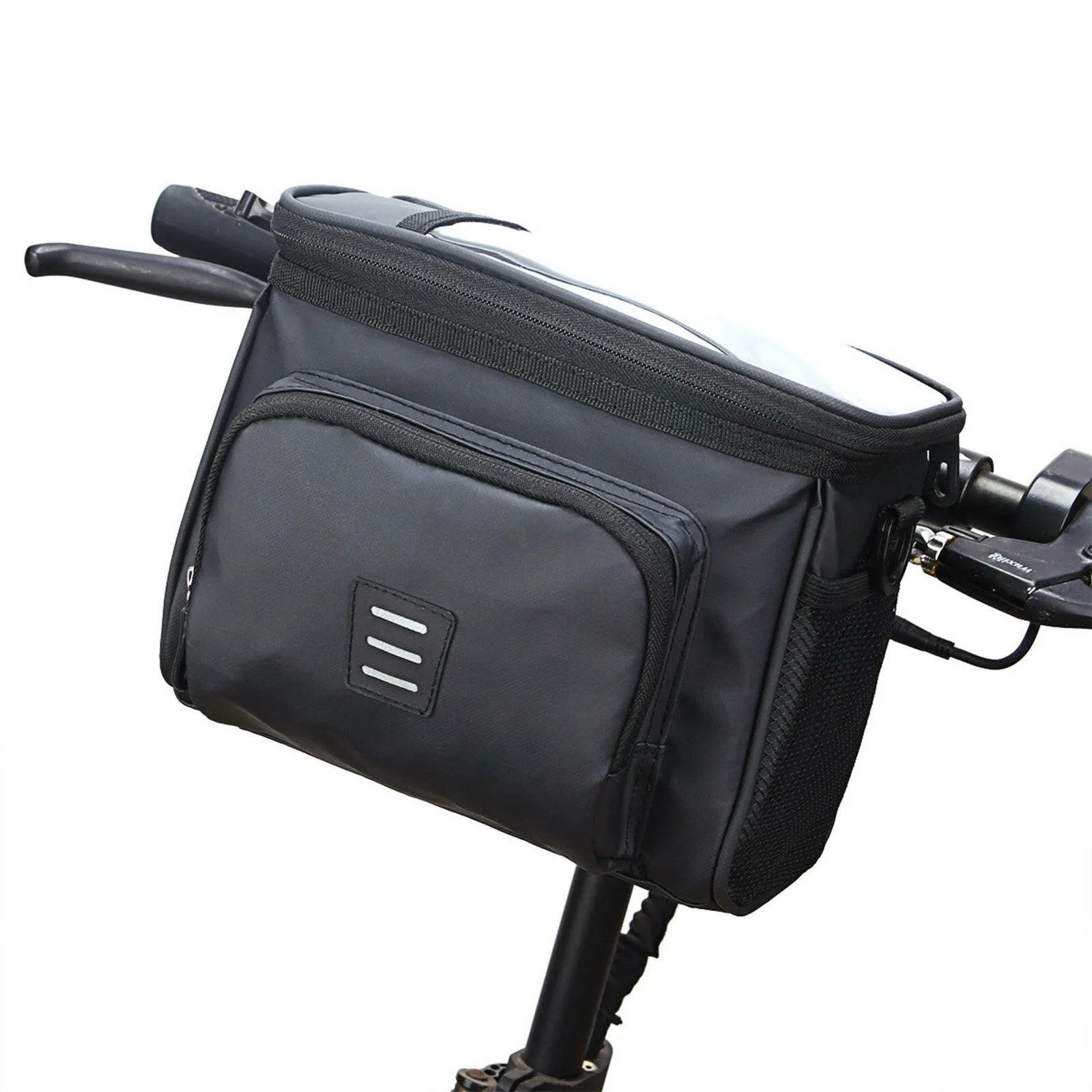 Cycling Bike Insulated Cooler Bag MTB Bicycle Handlebar Front Bag Basket Pannier Shoulder Bag