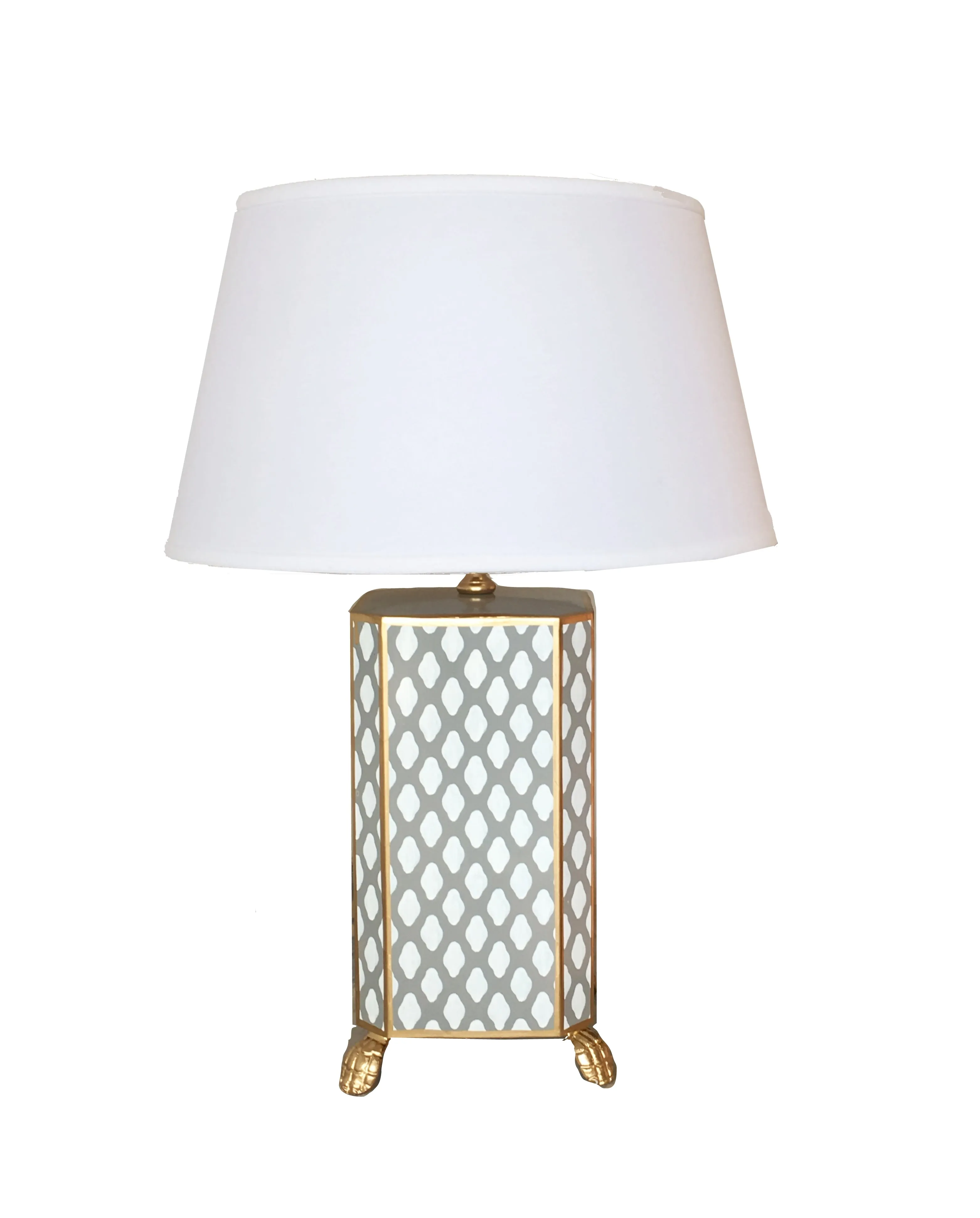 Dana Gibson Grey Parsi Lamp