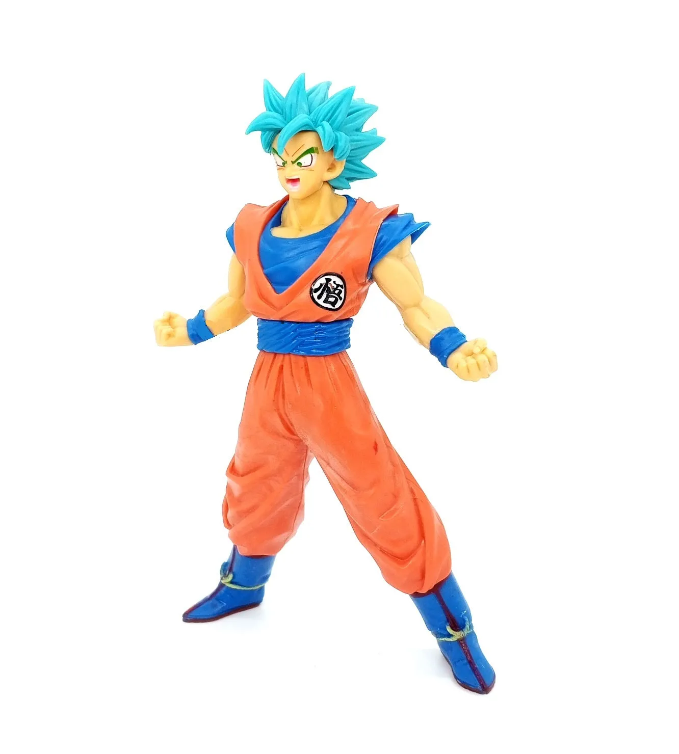 DBZ Goku Super Saiyan Blue God Self Standing Action Figures  | 16.5 Cms |