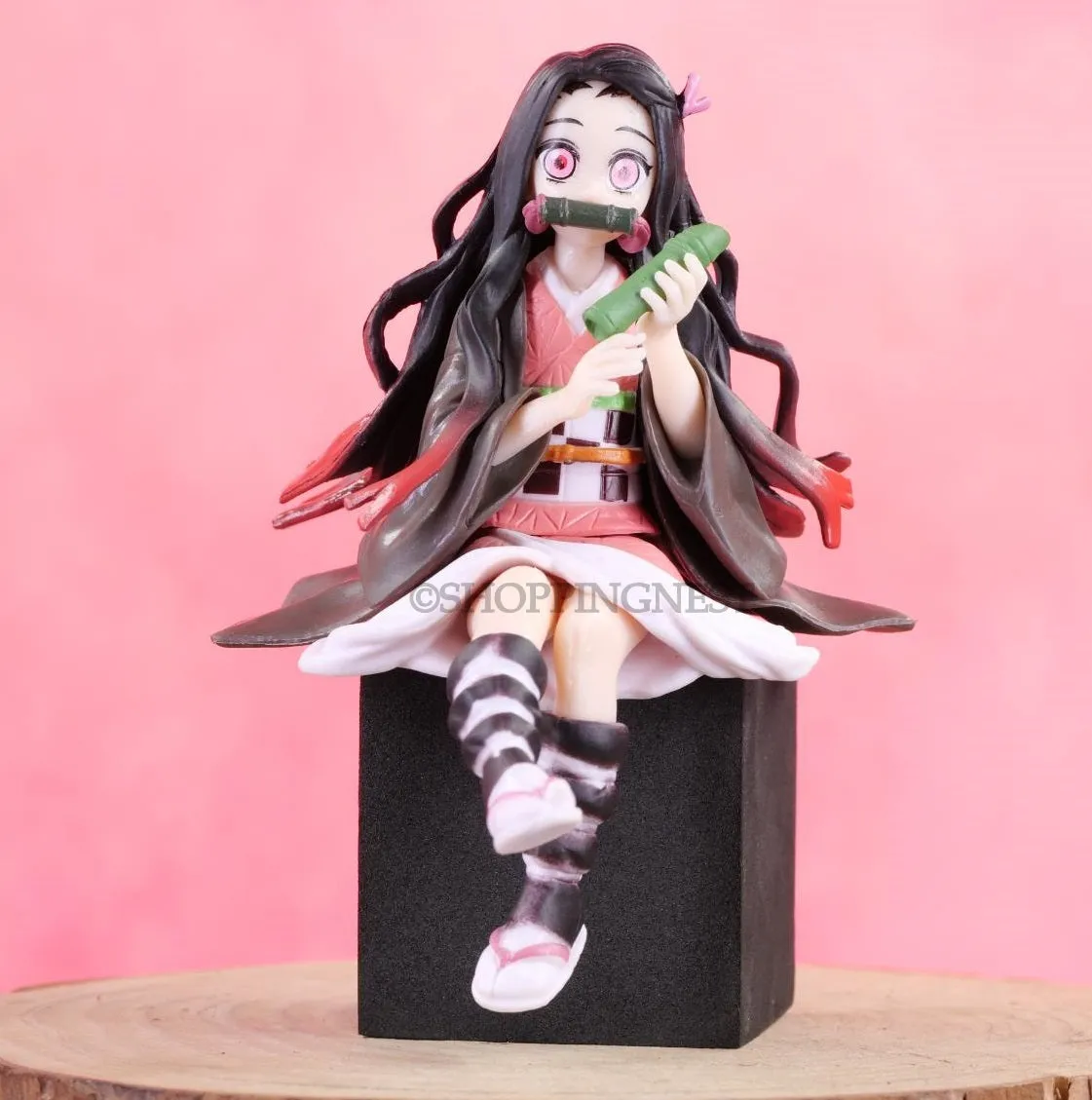 Demon Slayer Nezuko Kamado Perching Action Figure | 13.5 Cms |