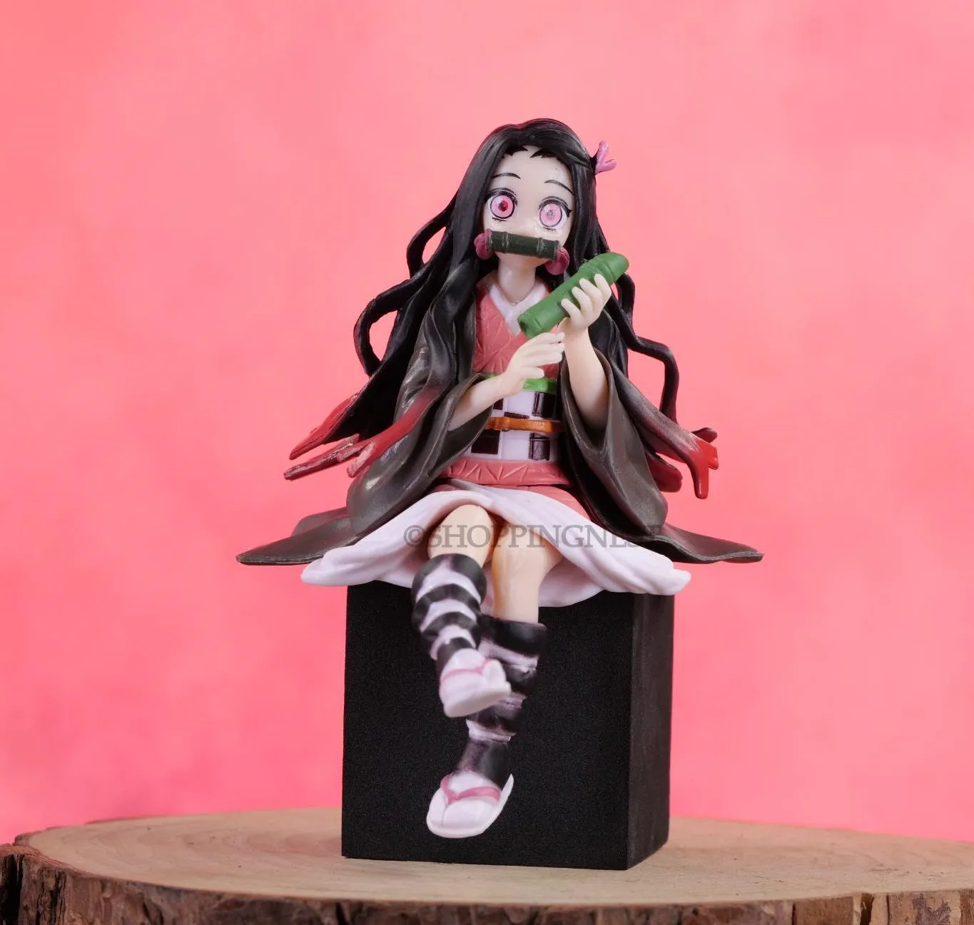 Demon Slayer Nezuko Kamado Perching Action Figure | 13.5 Cms |