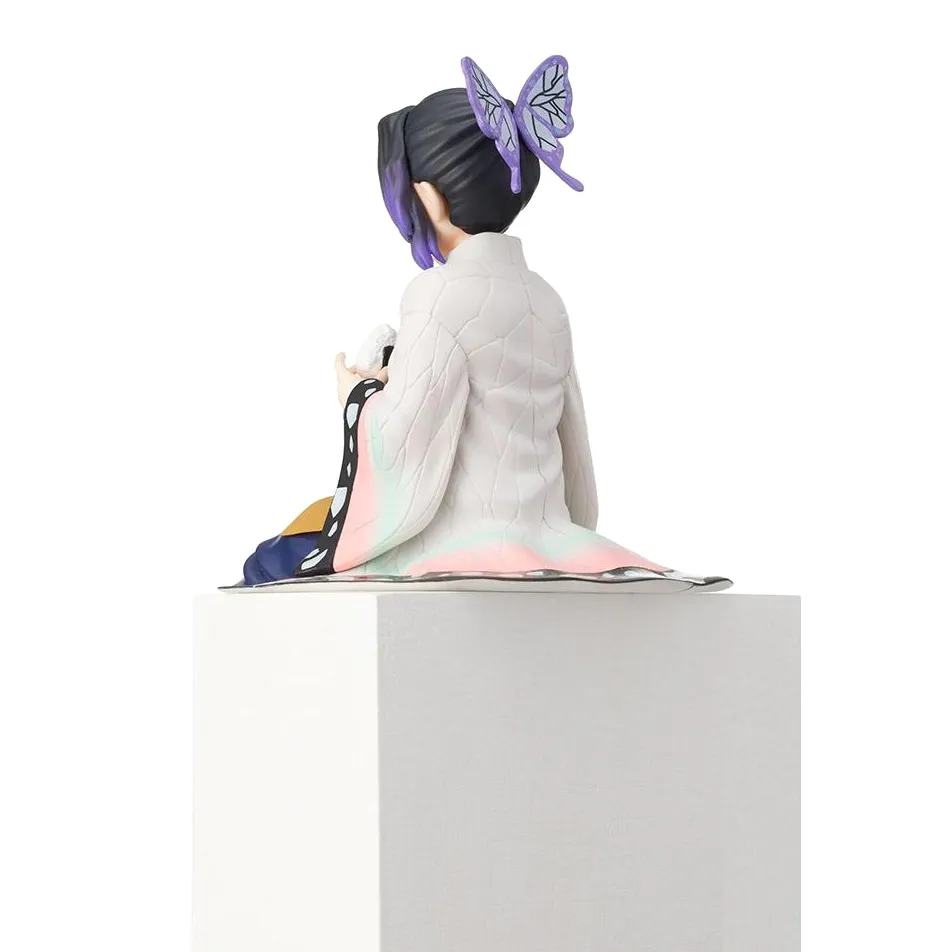 Demon Slayer Shinobu Kocho Perching PVC Model AnimeAction Figure | 13.5 Cms |