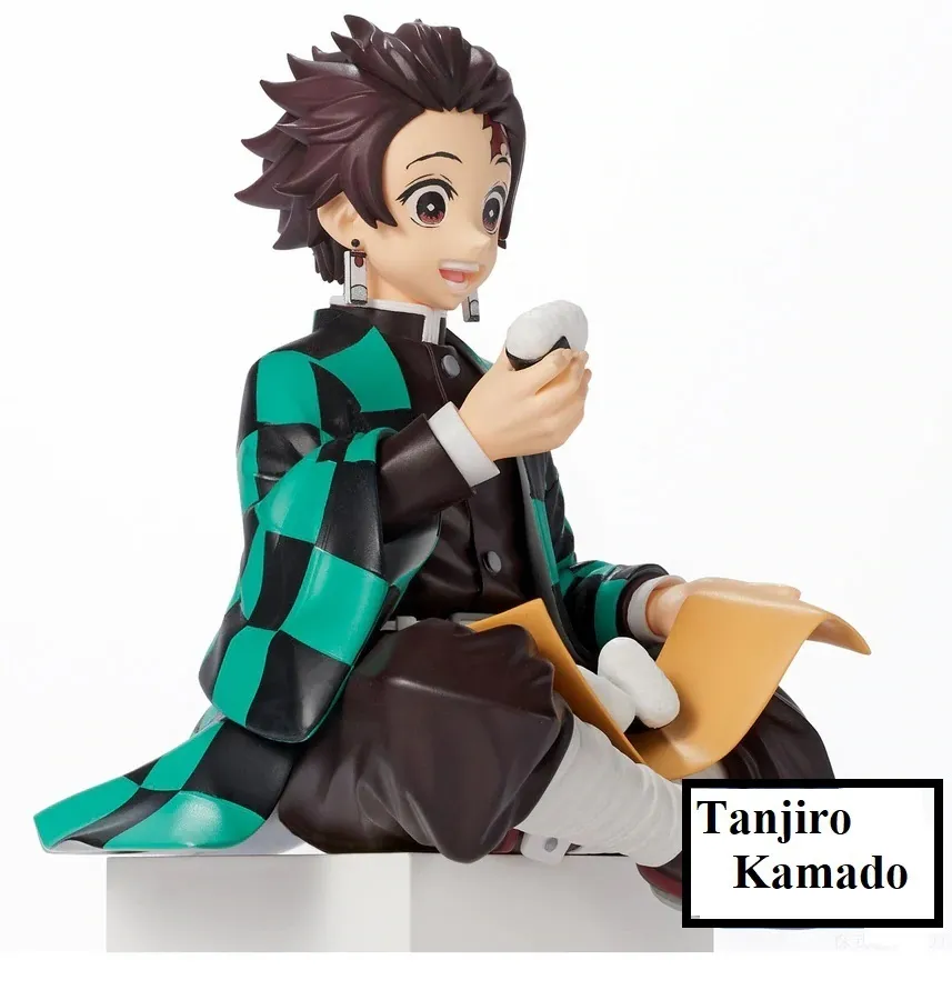 Demon Slayer Tanjiro Kamado Perching PVC Model Anime Action Figure  | 13.5 Cms |