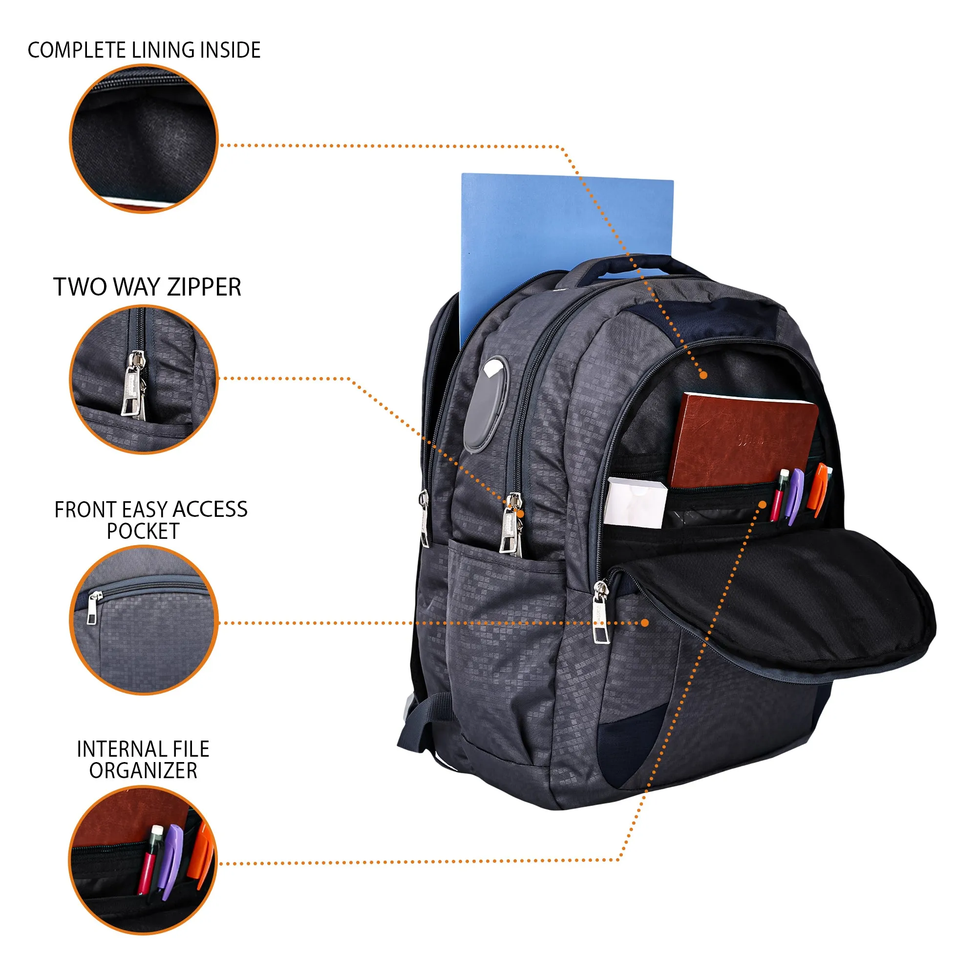 Dhariwal Water Resistant Dual Compartment Backpack 38L BP-207