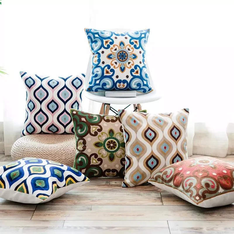 Digital Printed Cushions Assorted 6 PCs-Gloria