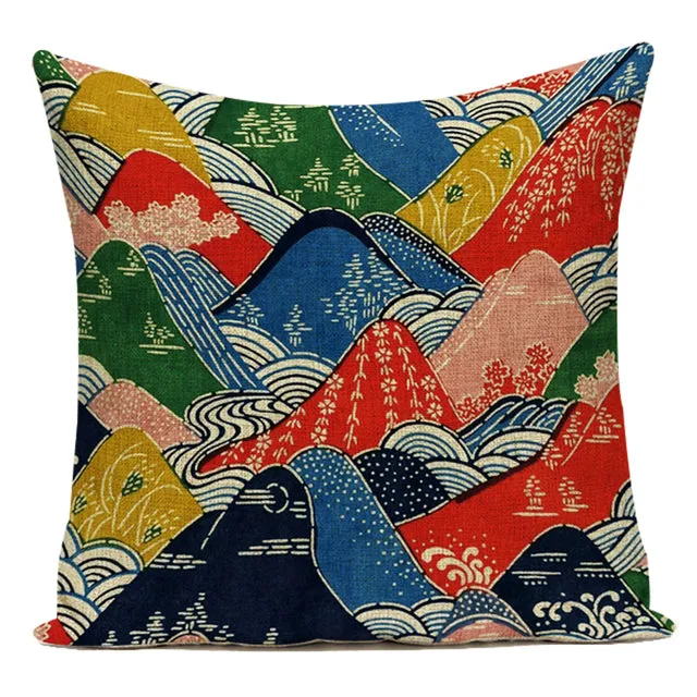 Digital Printed Cushions Assorted 6 PCs-SA21-31