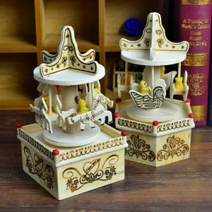 DIY Decorations Carousel Music Box