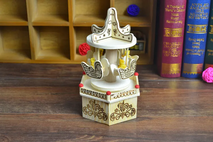 DIY Decorations Carousel Music Box