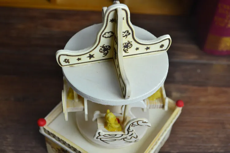 DIY Decorations Carousel Music Box