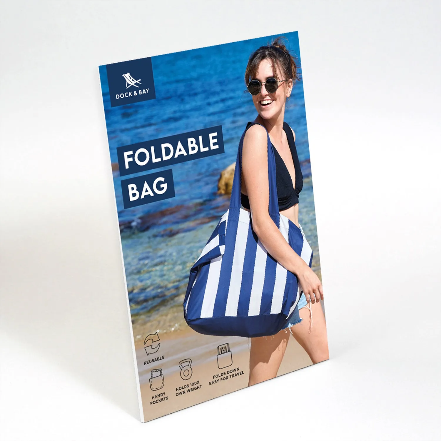 Dock & Bay Point of Sale Product Cards - Foldable Bag