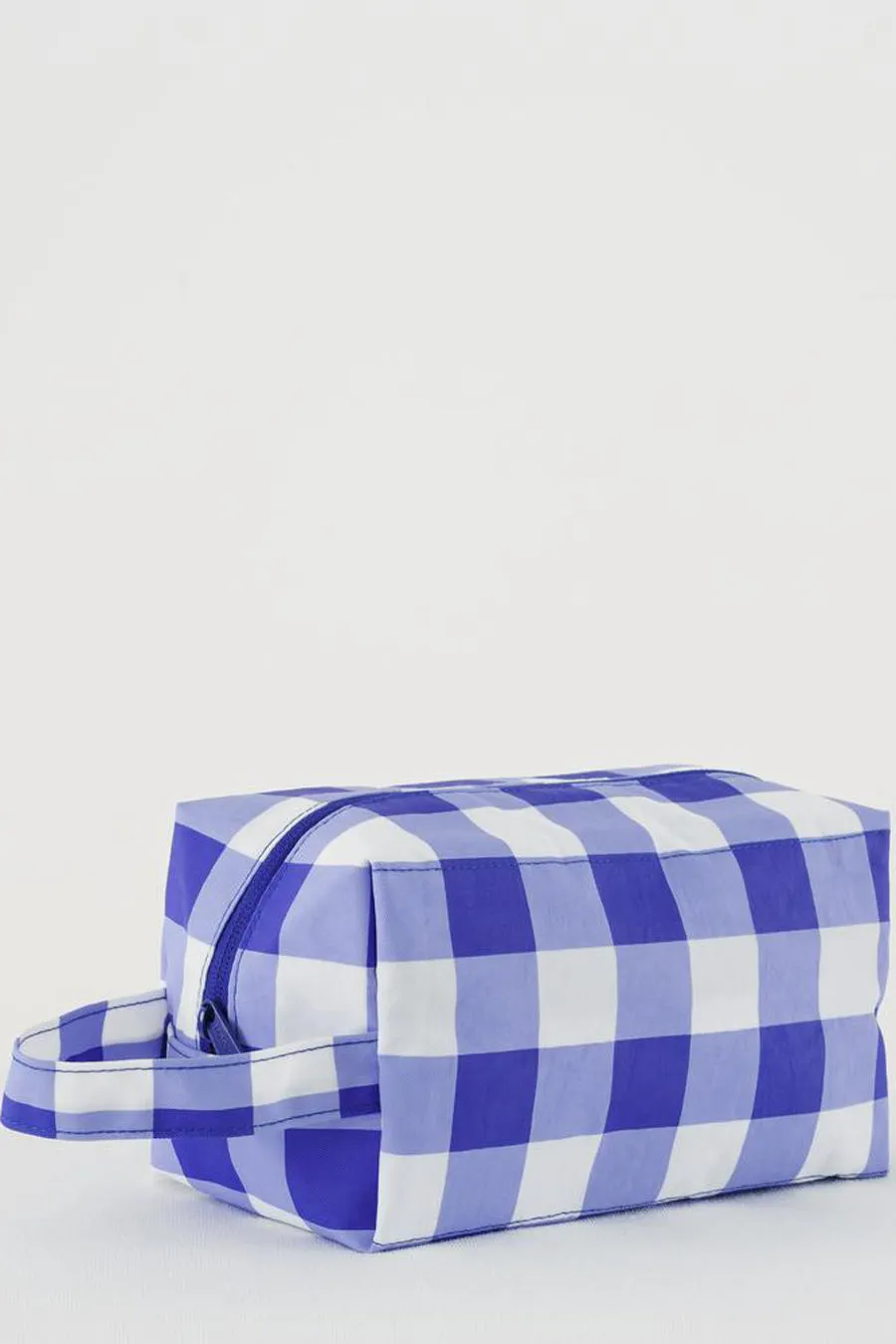 Dopp Kit | Big Check Blue