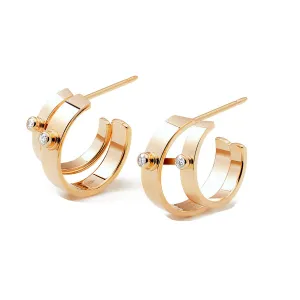 Double Facing Hoops