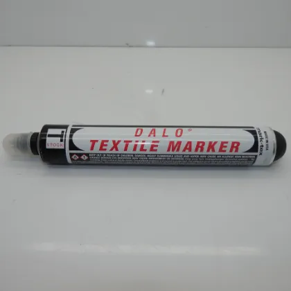 Dykem Dalo Series Black Medium Steel Tip Textile and Fabric Marker 23033