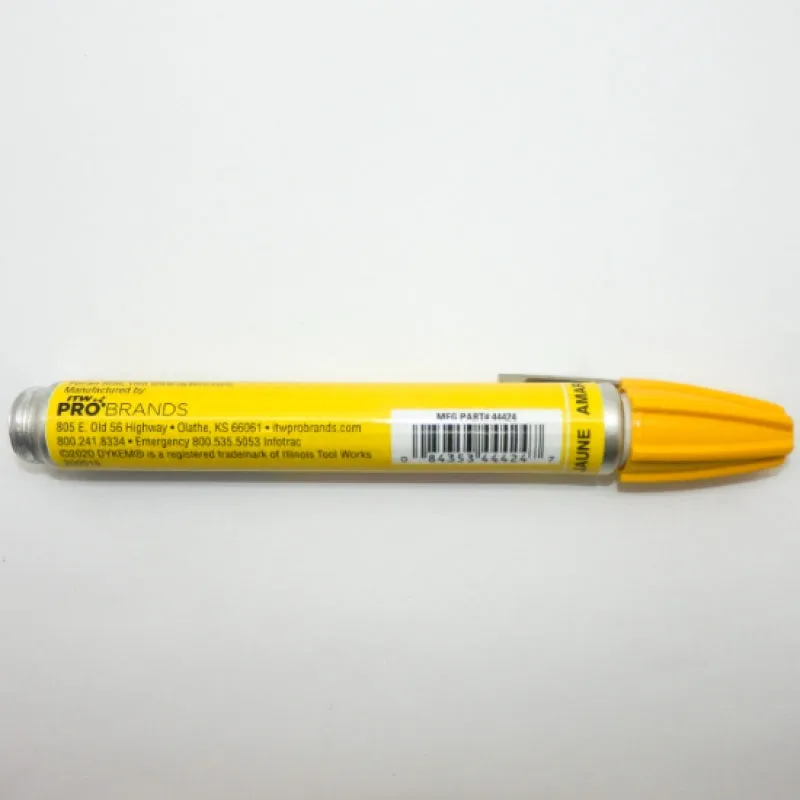 Dykem Yellow High Temp Paint Marker 44424