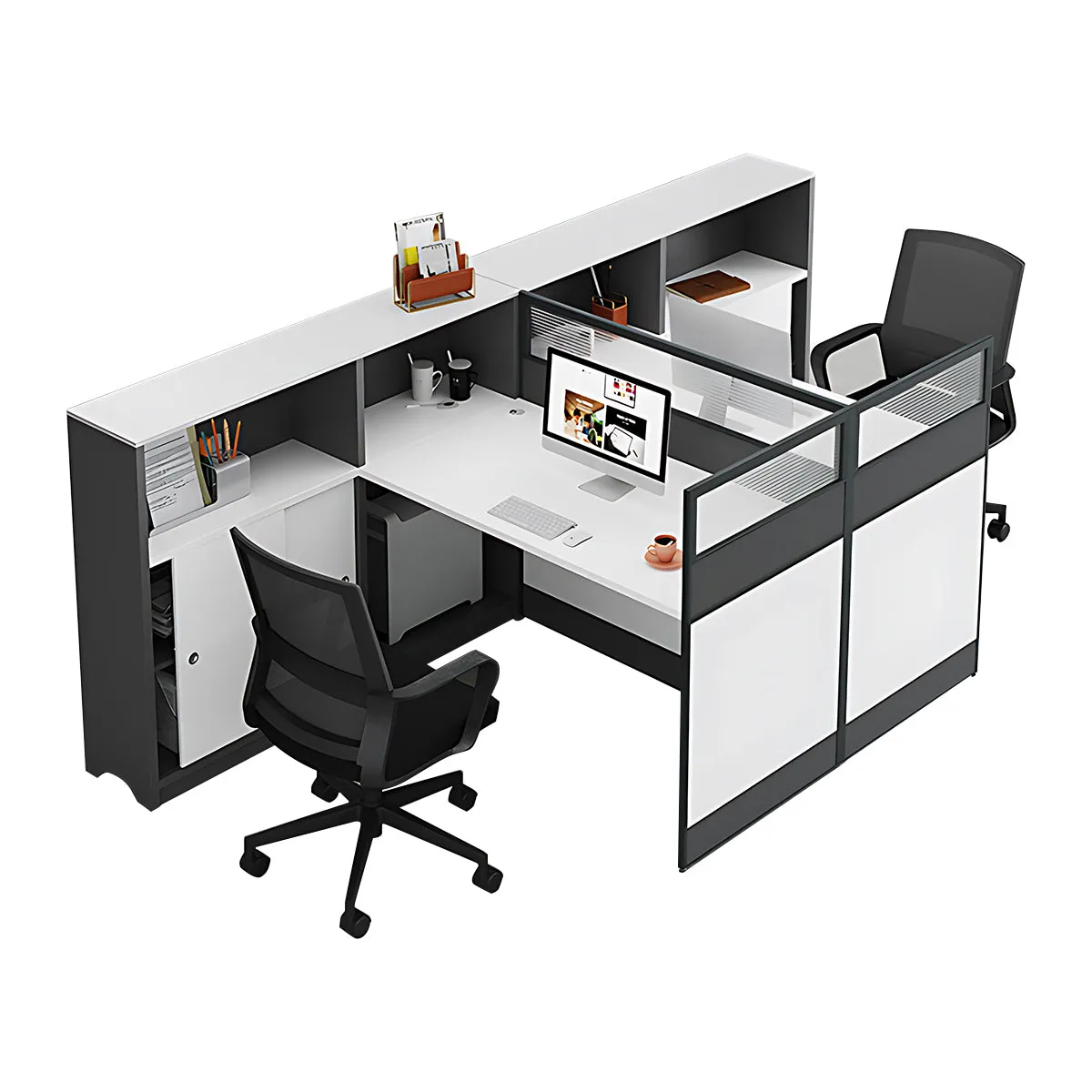 Elegant and Modern Office Desk for Professional Workspace