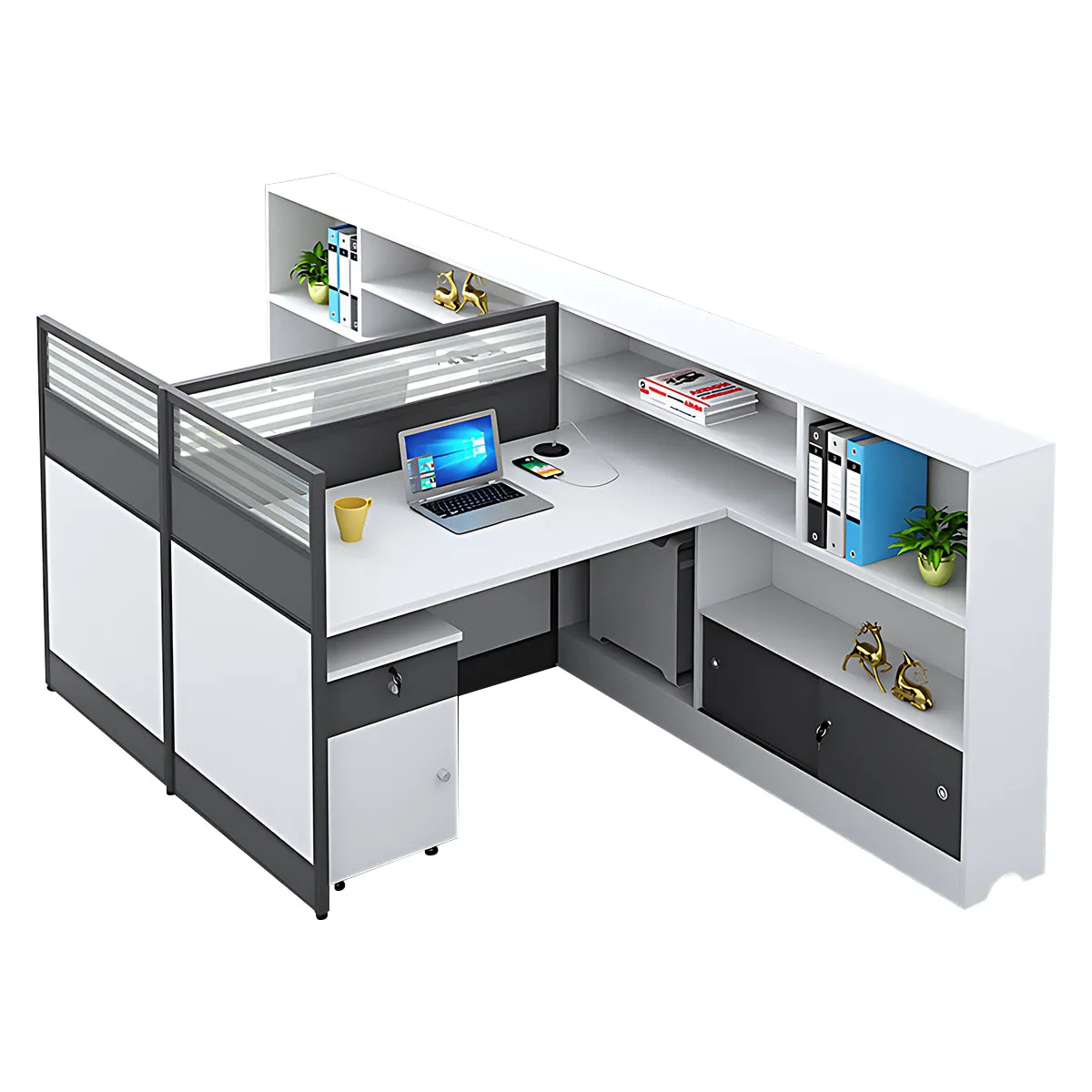 Elegant and Modern Office Desk for Professional Workspace