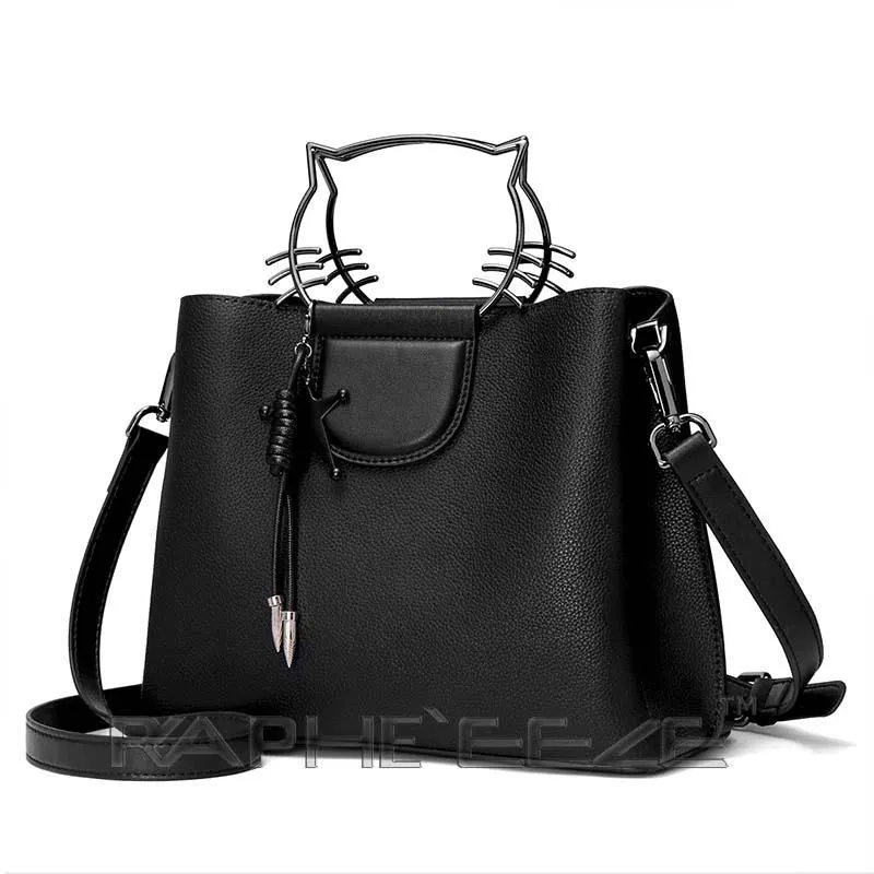 Elegant Classic Designed Handbag for Woman - Classic Black Color Mini Handbag