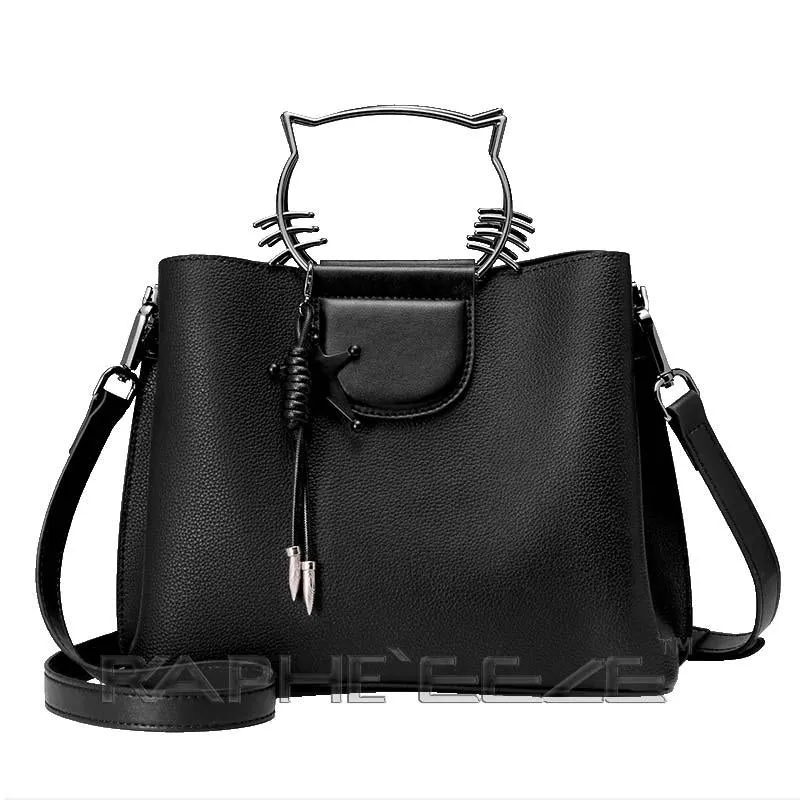 Elegant Classic Designed Handbag for Woman - Classic Black Color Mini Handbag