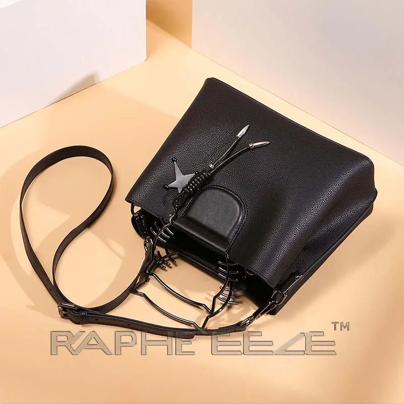 Elegant Classic Designed Handbag for Woman - Classic Black Color Mini Handbag