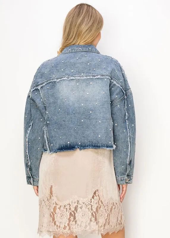 Embellished Crop Jacket